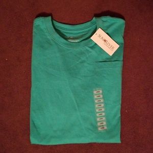 Cute, plain turquoise t-shirt